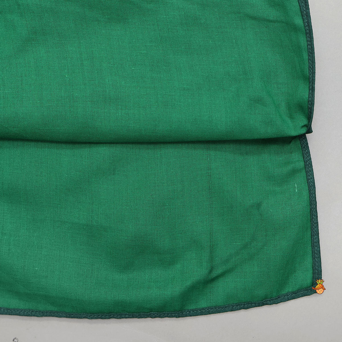 3D Flower Embroidered Jacket-Style Kurta And Pyjama - Image 5