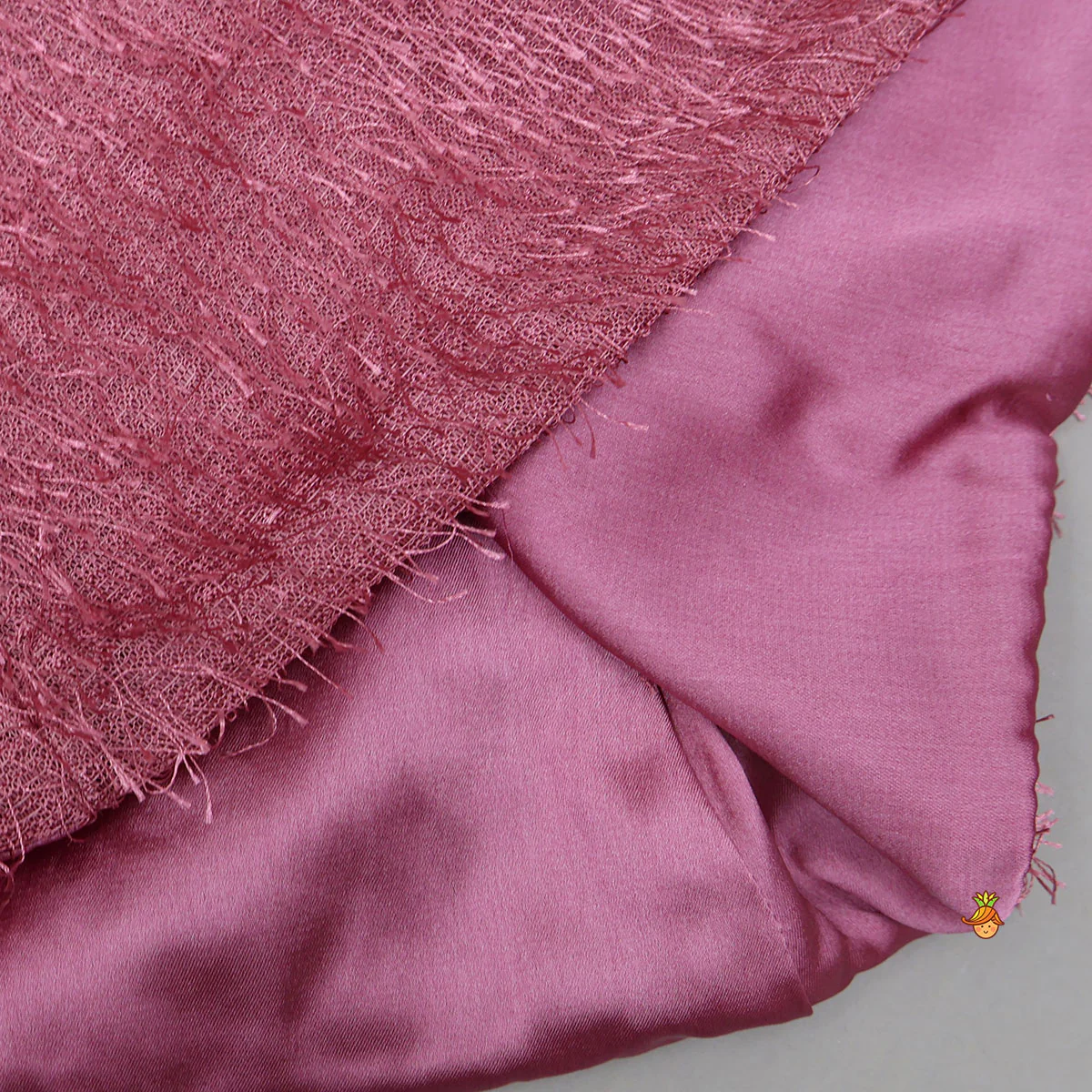 Adorable Fur-Detail Dress With Matching Cape - Image 6