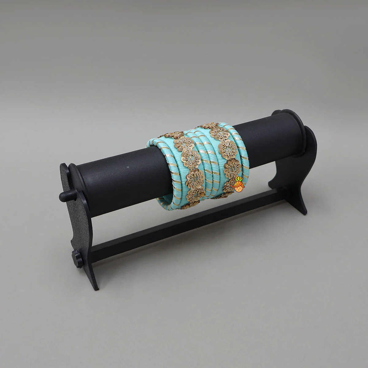 Adorable Thread Bangles With Sequin Detailing - Image 5