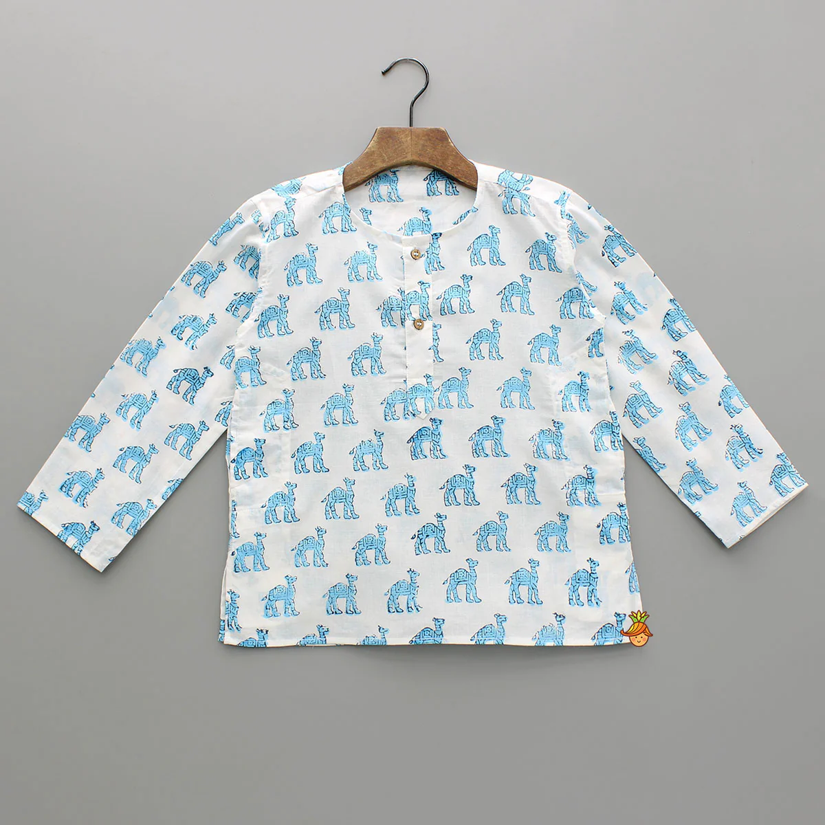 Animal Motif Printed Kurta