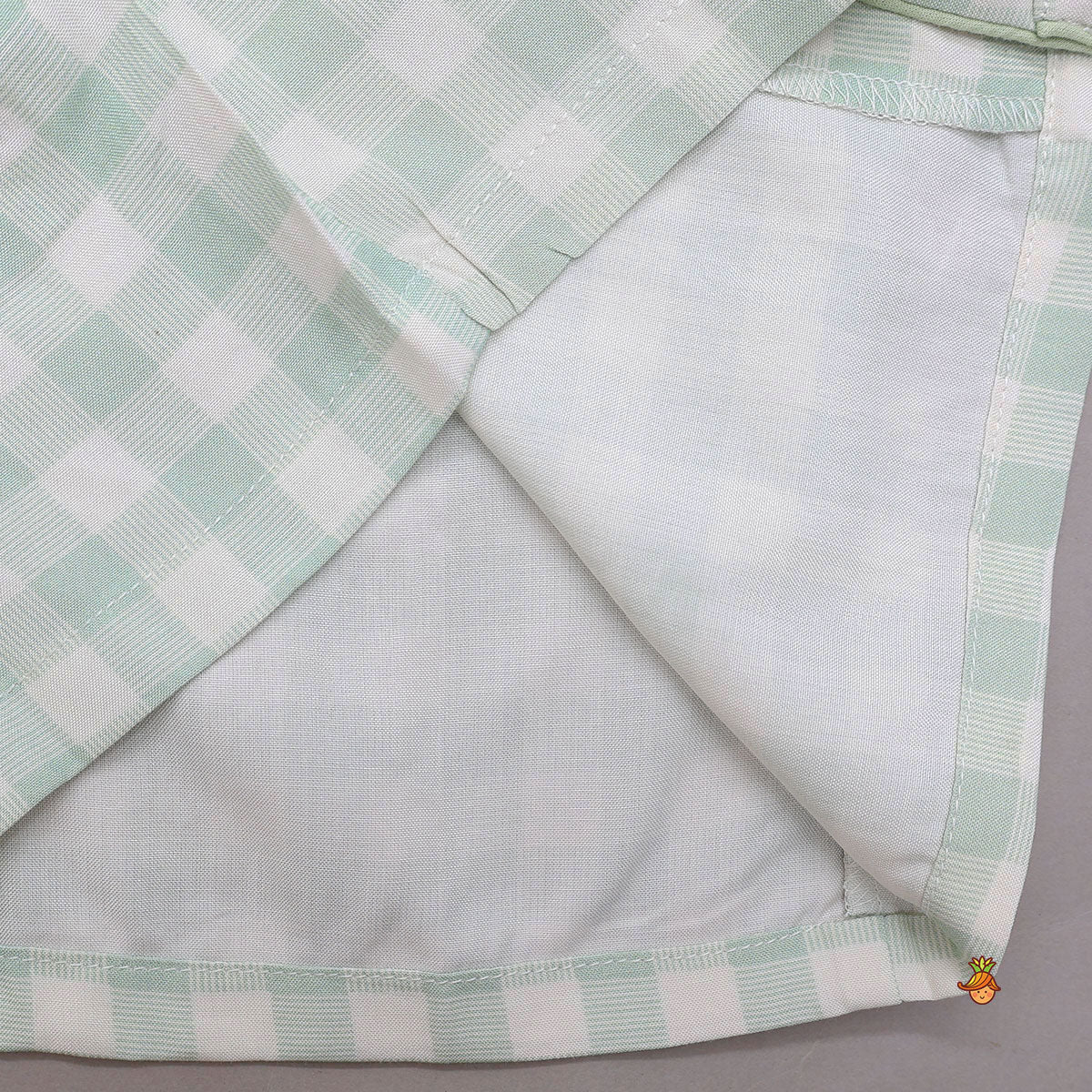 Bamboo Fabric Sleepwear Set With Checkered Print - Image 5