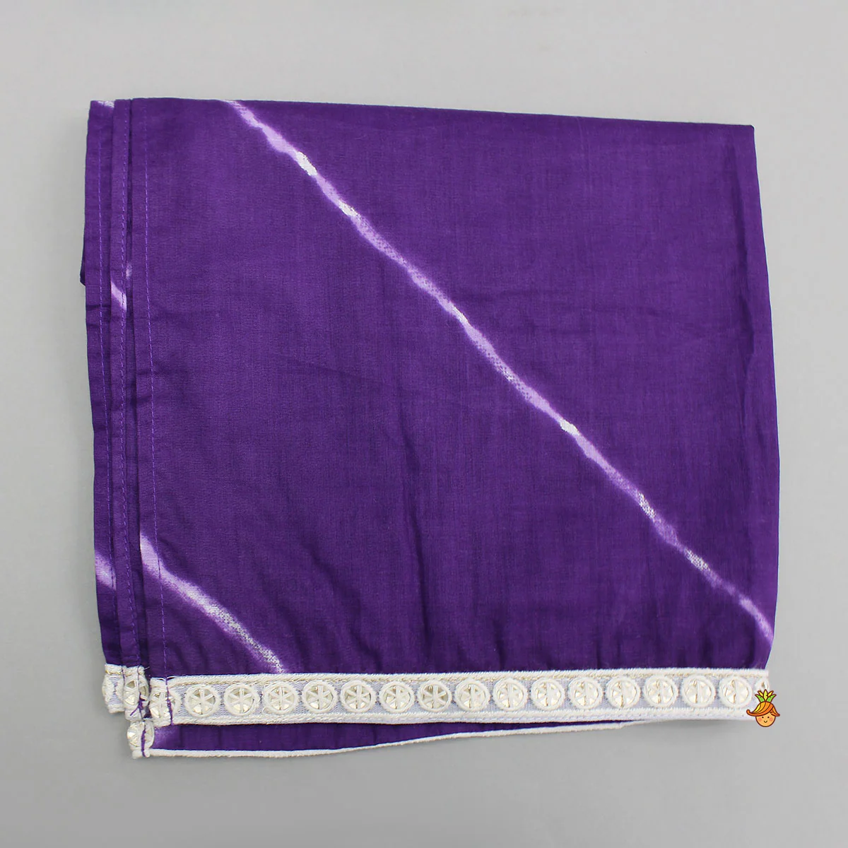 Bandhani Printed Ethnic Kurti With Leheriya Sharara And Matching Dupatta - Image 7