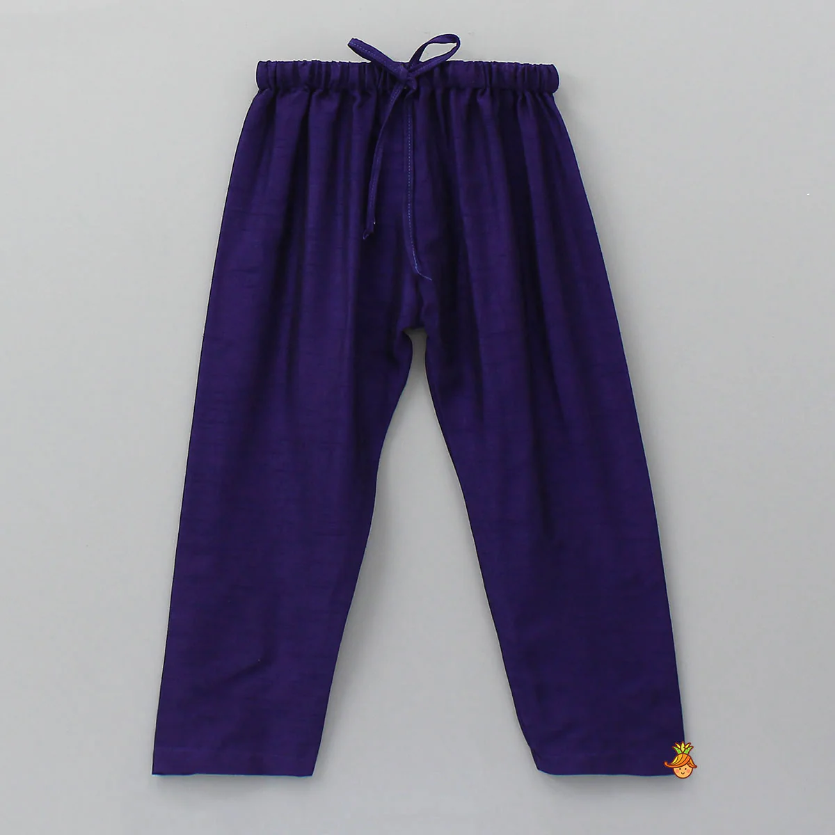 Bandhani Printed Purple Kurta And Pyjama - Image 4