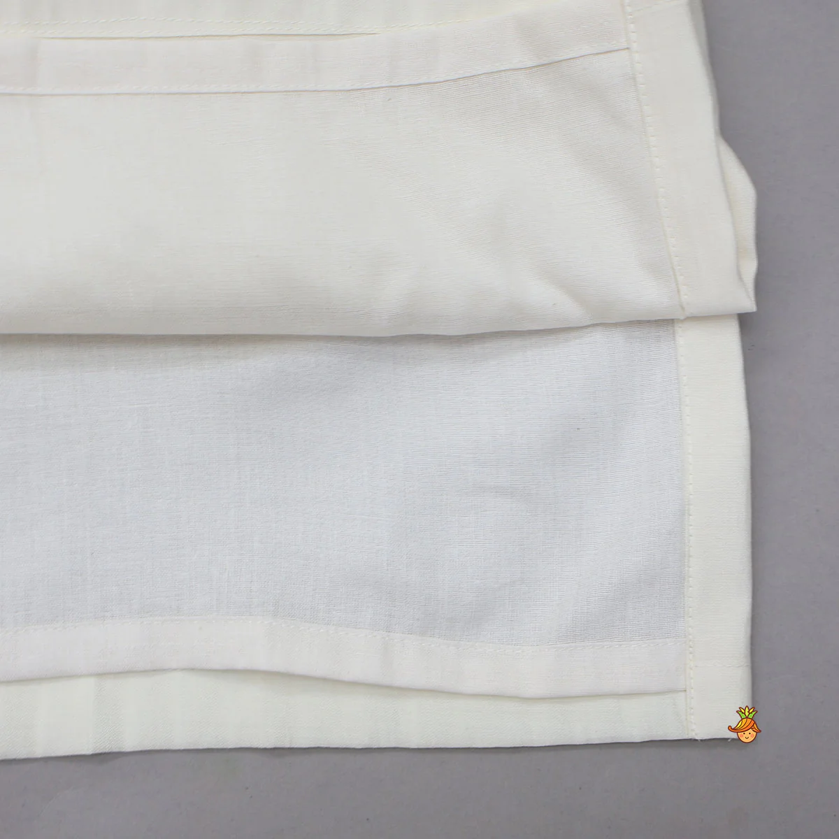 Beautiful Applique Work Kurta With Contrasting Pyjama - Image 5