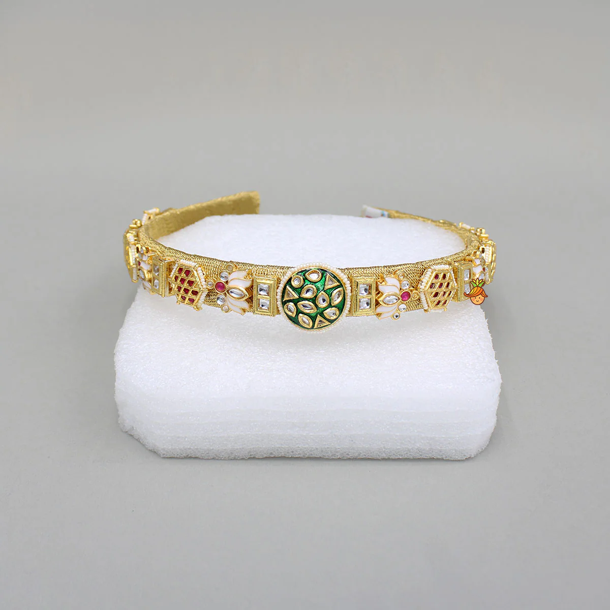 Beautiful Artificial Stones Studded Hairband - Image 2