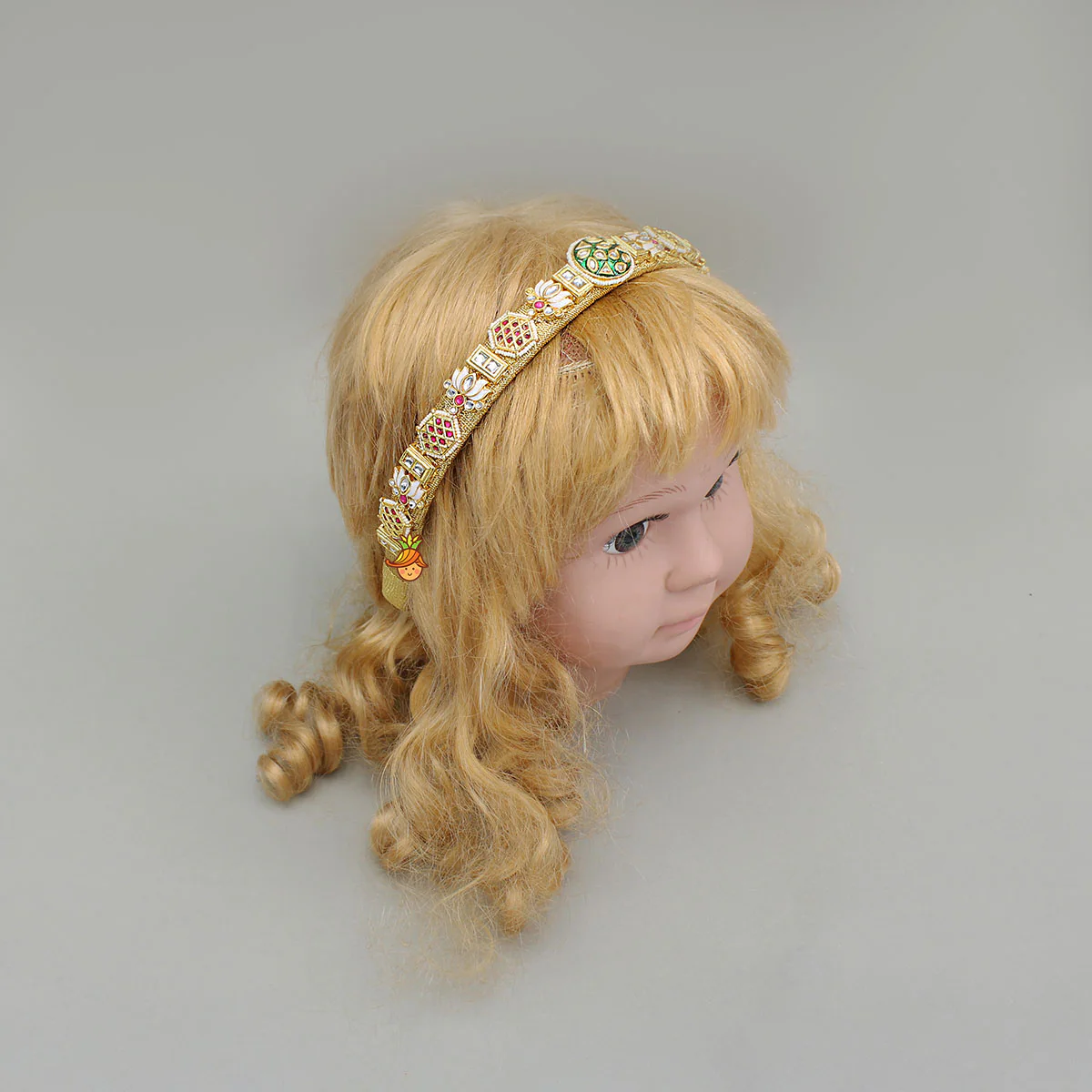 Beautiful Artificial Stones Studded Hairband - Image 5