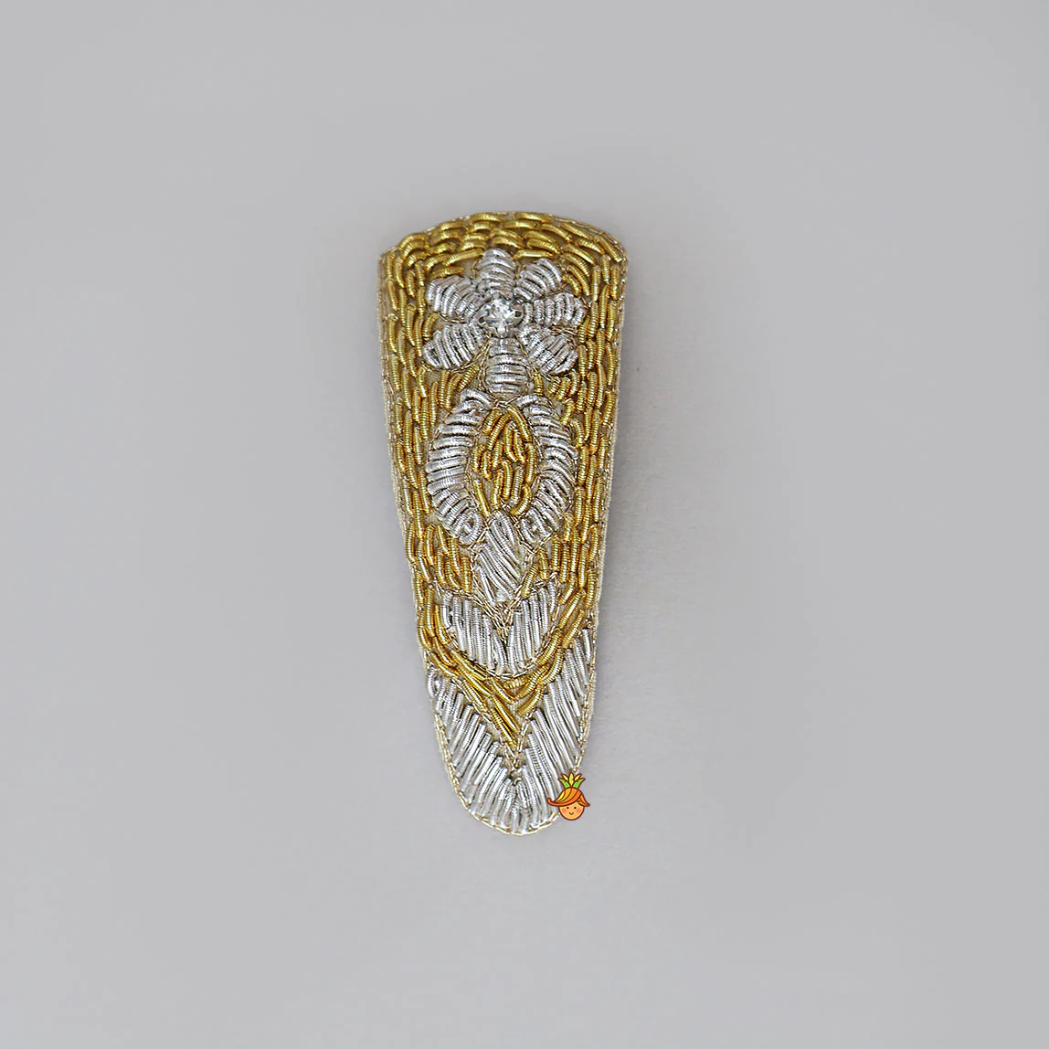Beautiful Bullion Thread Work Hair Clip - Image 3