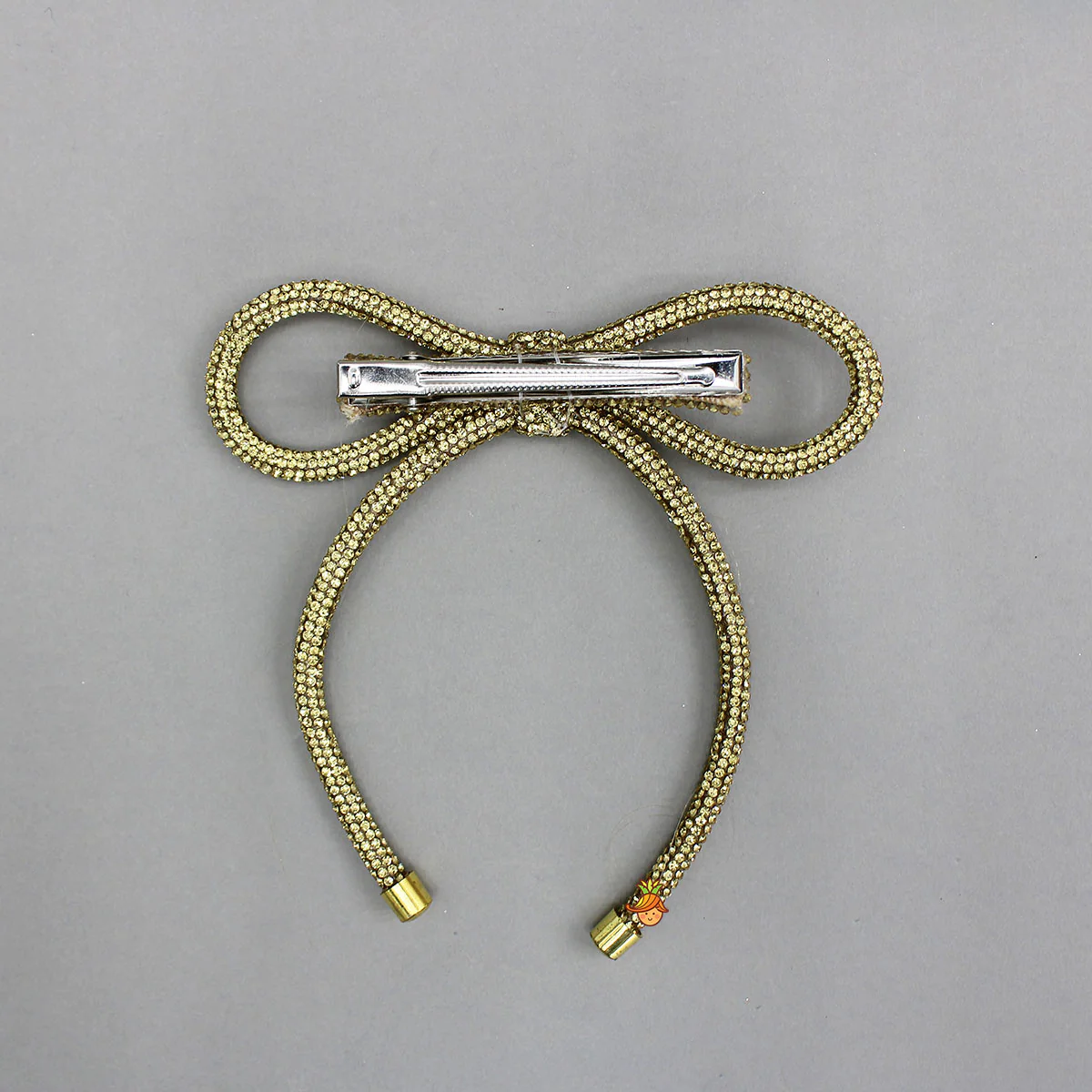 Beautiful Knot-Detail Bow Hair Clip - Image 2