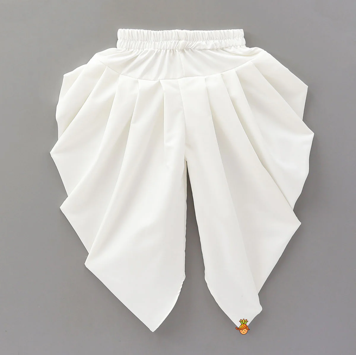 Bird Motif Detailed Shimmery Kurta And Dhoti - Image 4