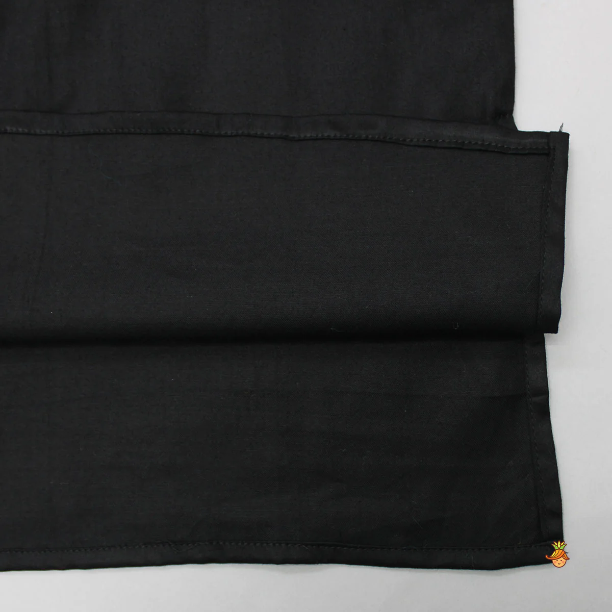 Black Embroidered Kurta With Jacket And Pyjama - Image 7