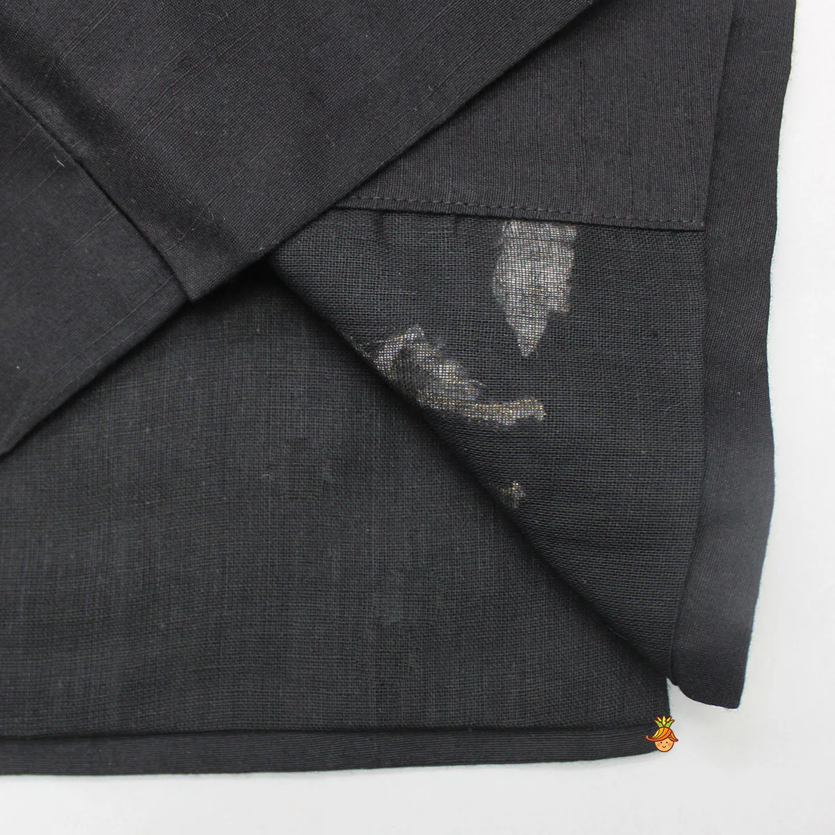 Black Embroidered Kurta With Jacket And Pyjama - Image 8
