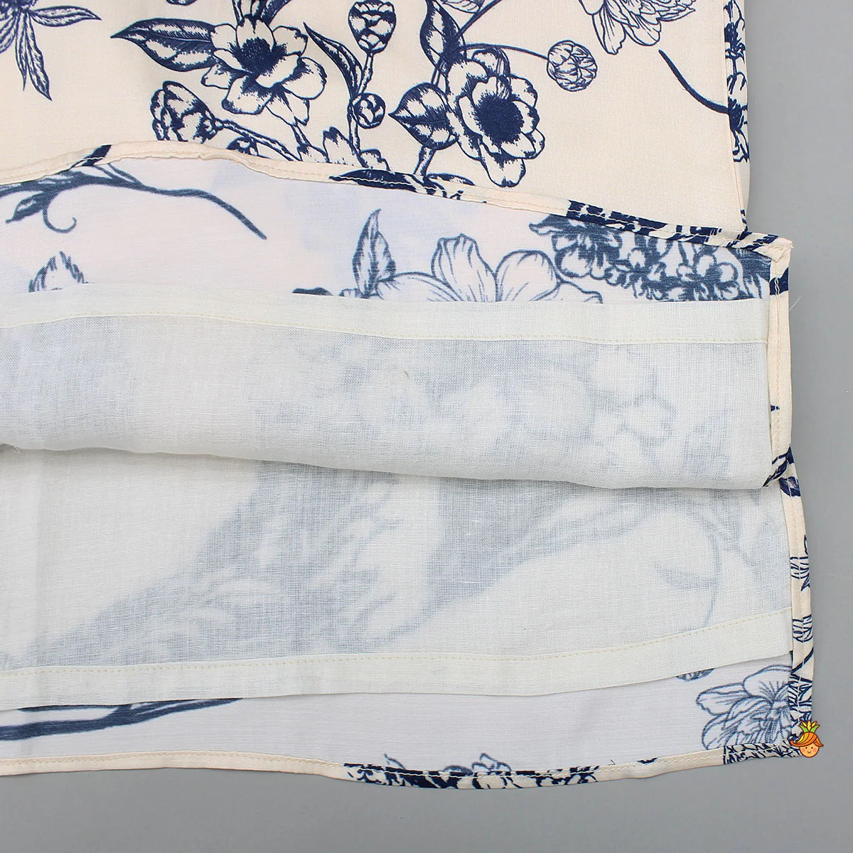 Beautiful Floral Printed Ethnic Kurta And Pyjama - Image 5