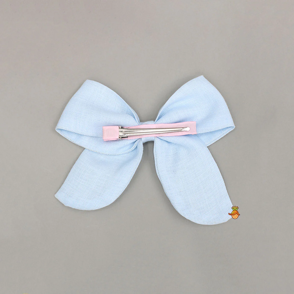 Blue Ice Cream Embroidered Bowie Hair Clip - Image 2