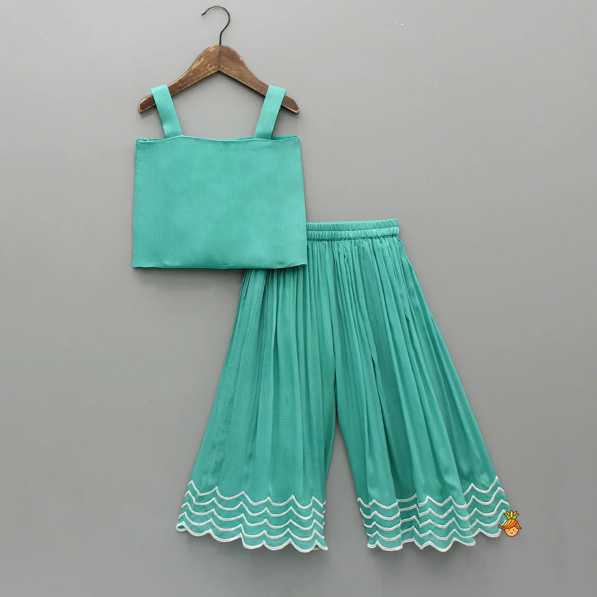 Vest Style Top With Matching Palazzo - Image 3