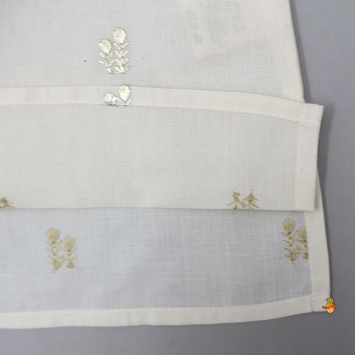 Booti Work Kurta And Pyjama - Image 5