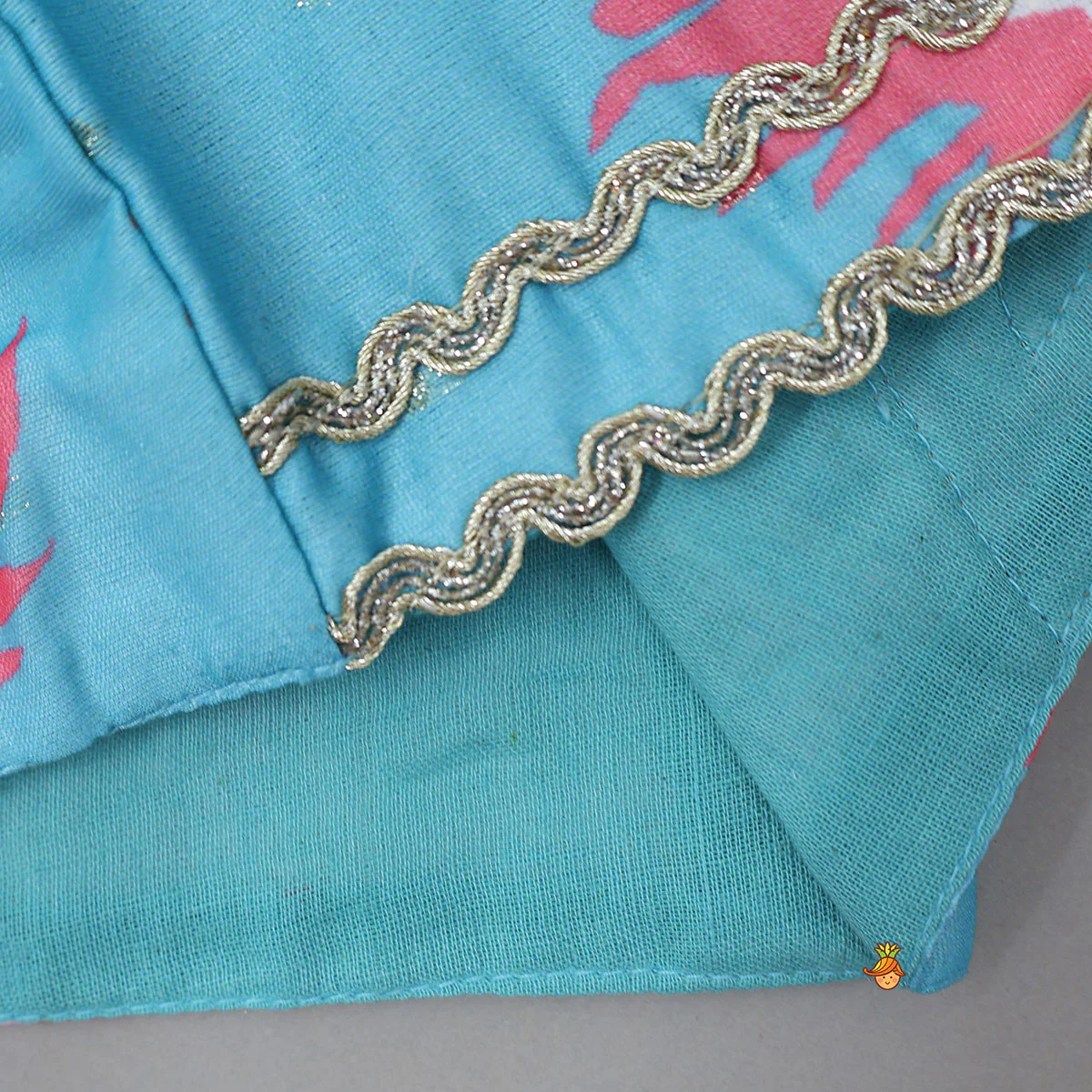 Booti Work Printed Top And Lehenga With Stylish Dupatta - Image 6
