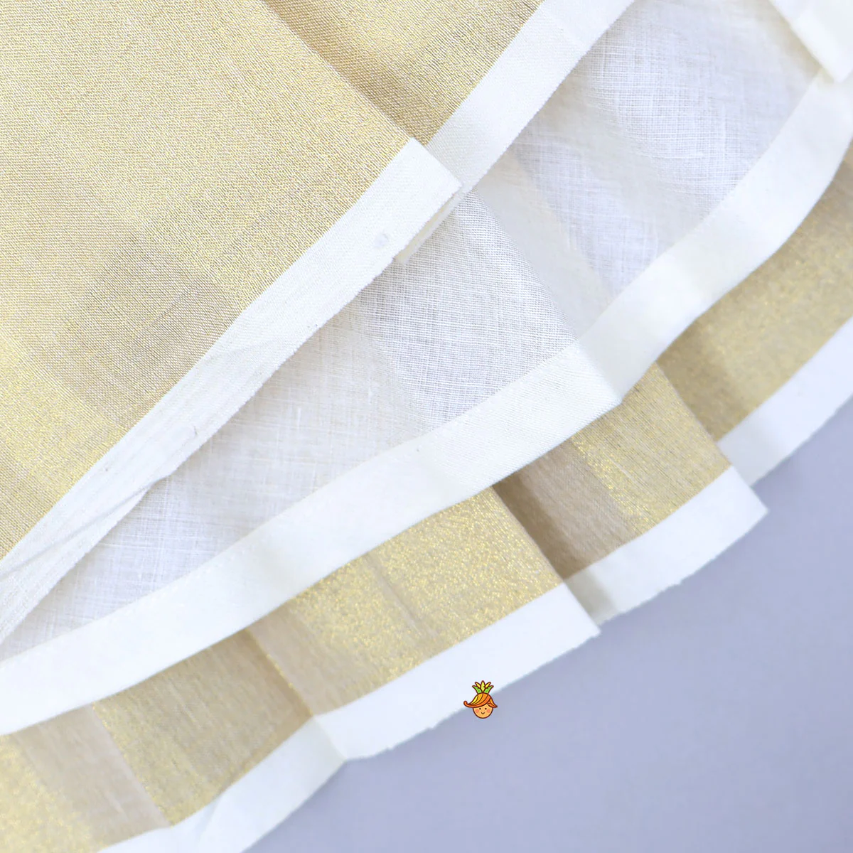 Booti Work Top With Dual-Tone Lehenga - Image 6