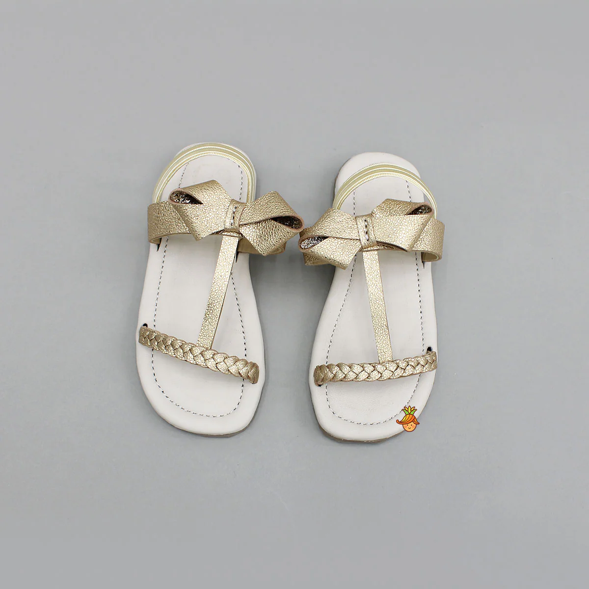 Braided Flats With Bow Detail - Image 3