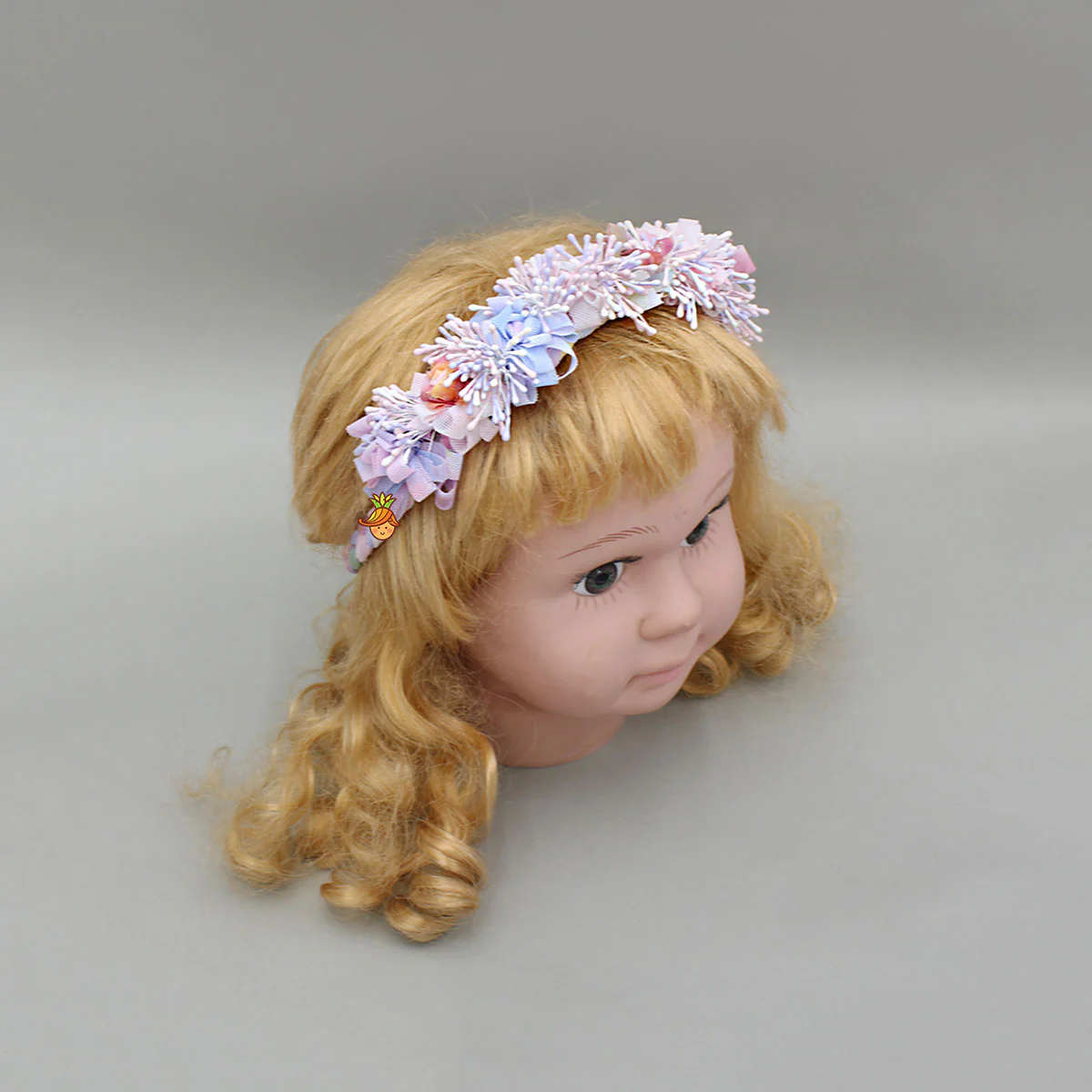 Braided Multicolour Head Band With Embellishments - Image 4