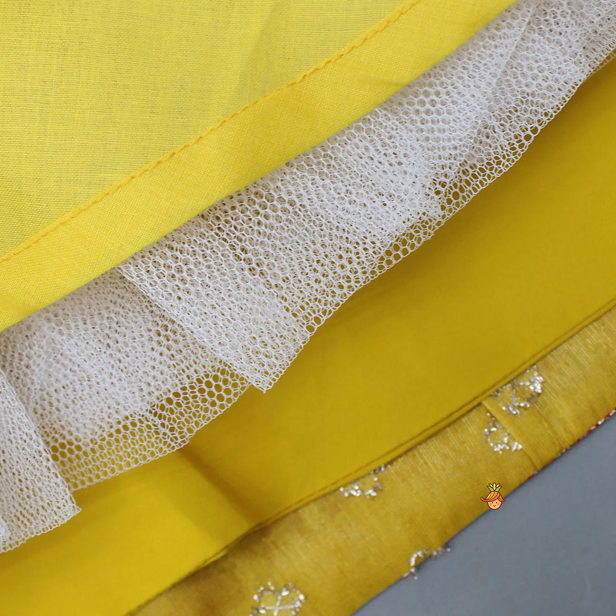 Brocade Top With Lehenga And Dupatta - Image 11