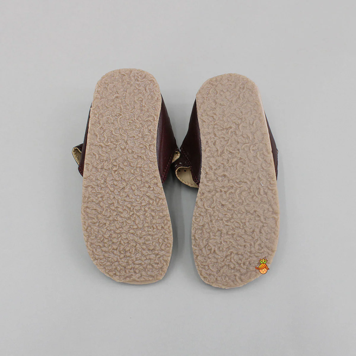 Brown Braided Kolhapuri Flats - Image 2