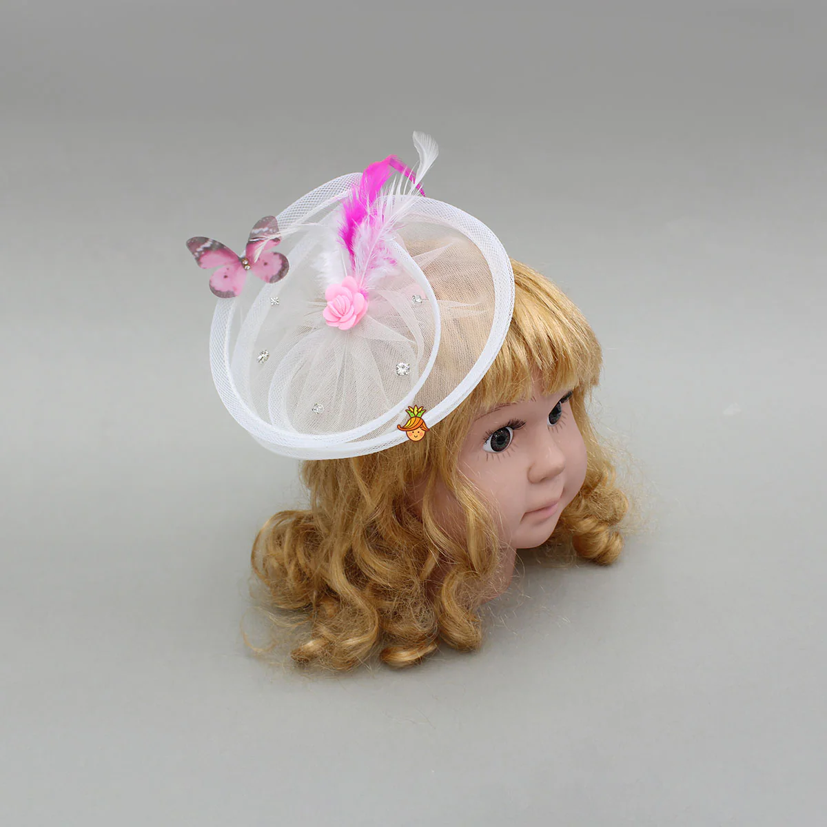 Butterfly Embellished Swirled Hair Clip - Image 3