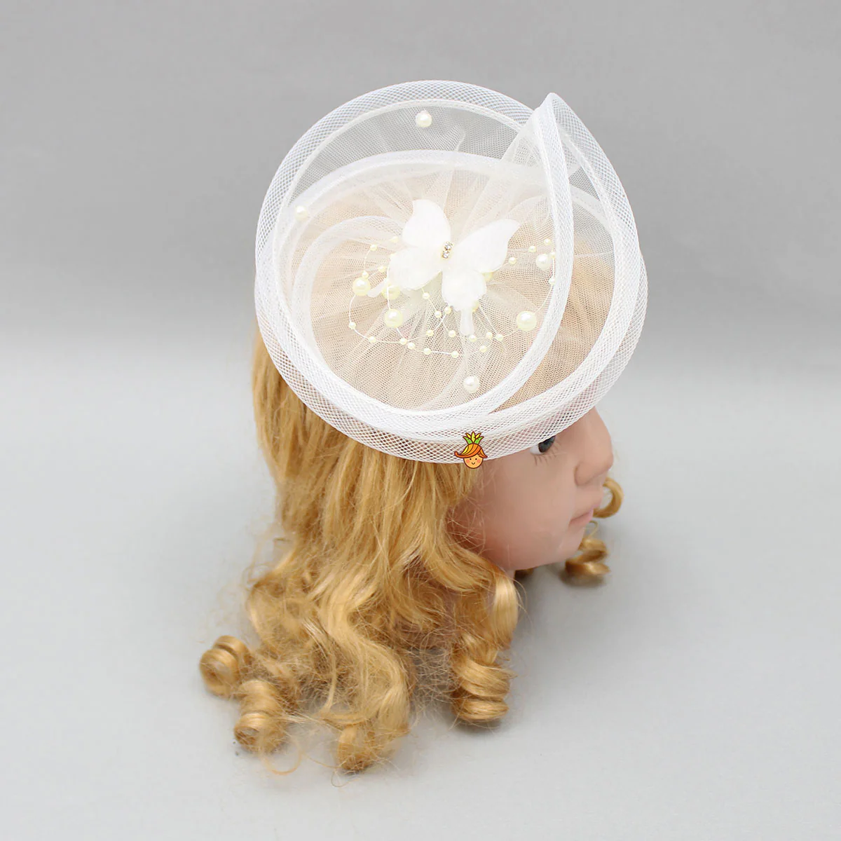 Butterfly Embellished Twisted String Hair Clip - Image 3
