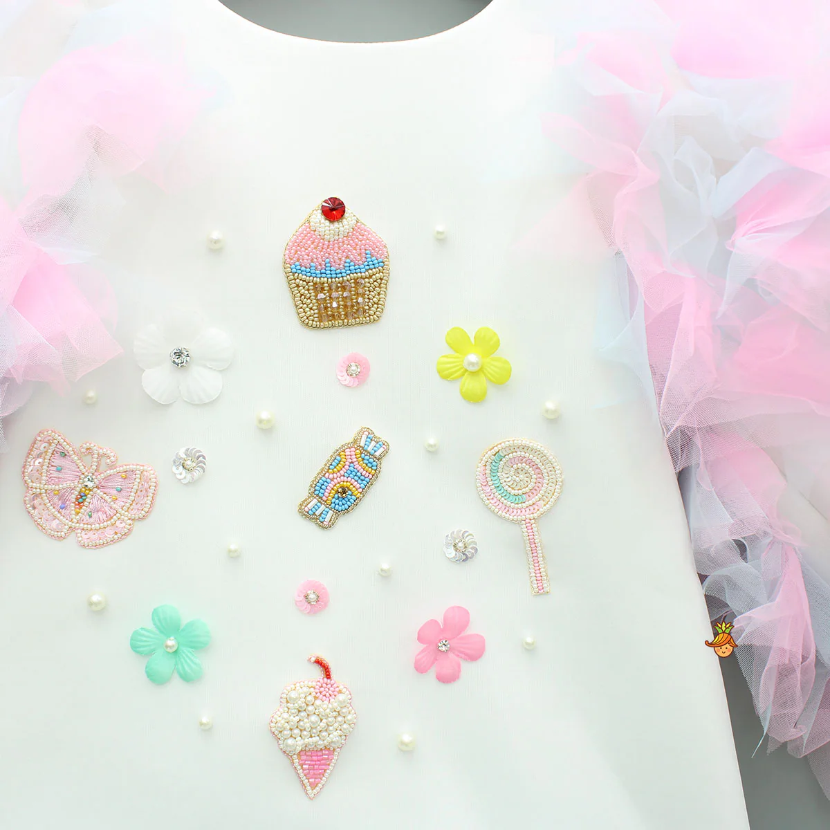 Candies Embroidered And Embellished Dress - Image 3