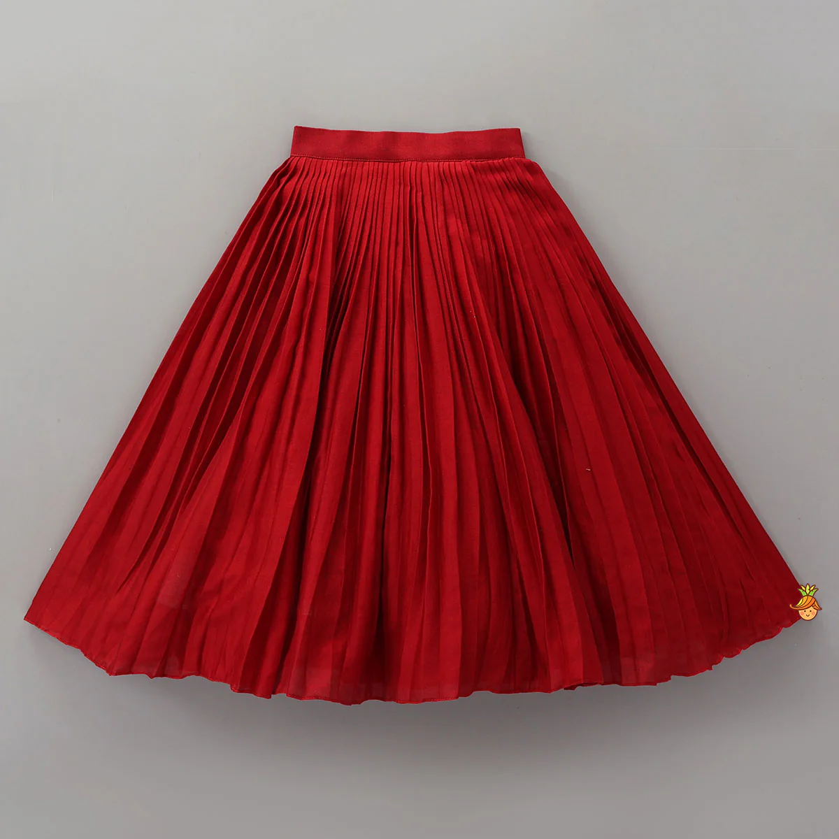 Cape Style Hand Embroidered Top And Pleated Lehenga - Image 4