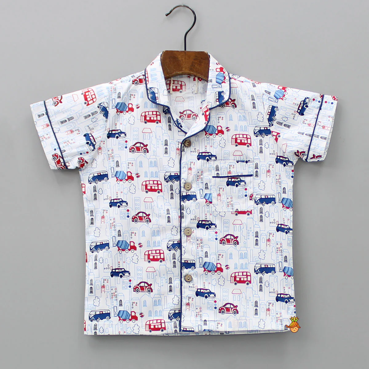 Car Printed Multicolour Sleepwear - Image 3