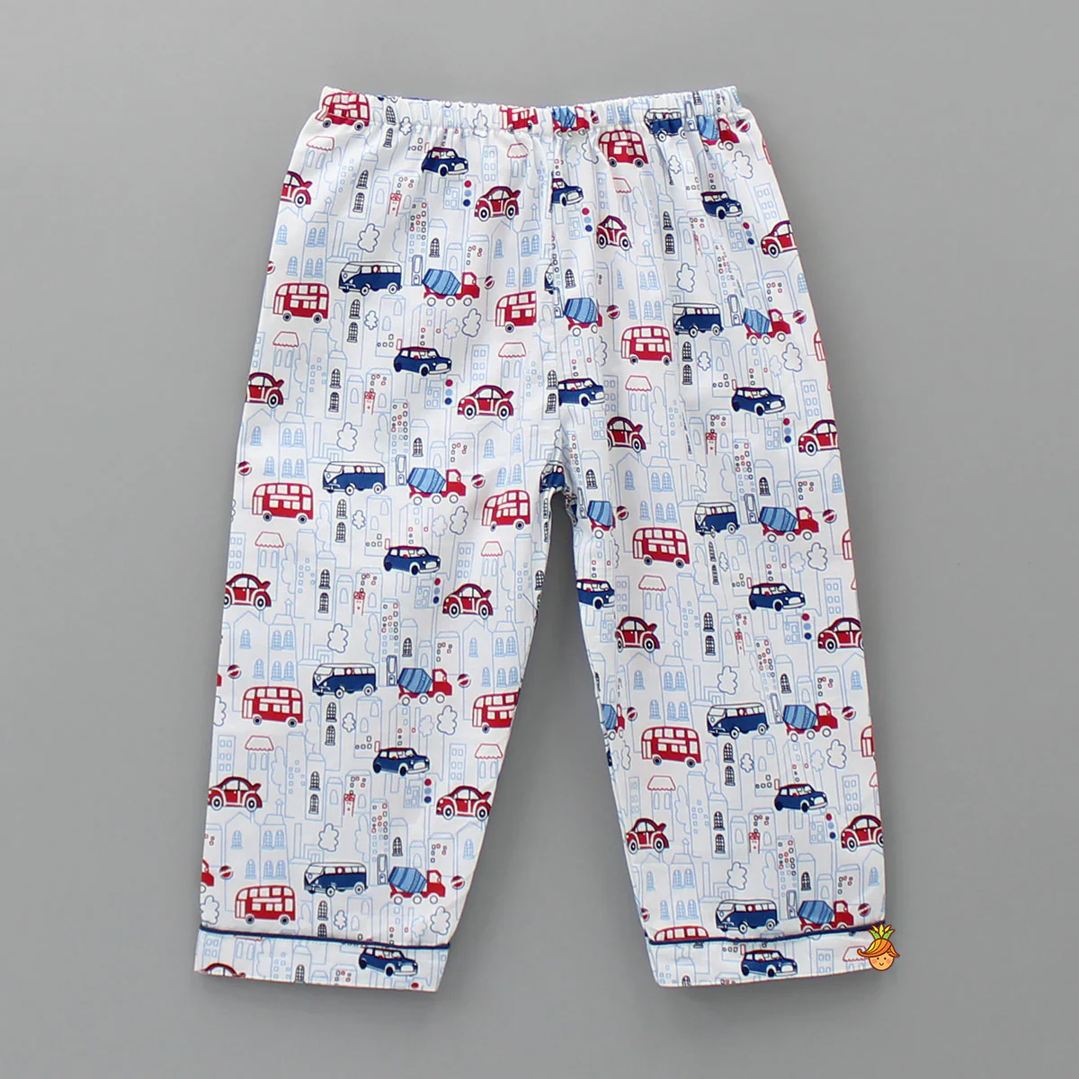 Car Printed Multicolour Sleepwear - Image 4