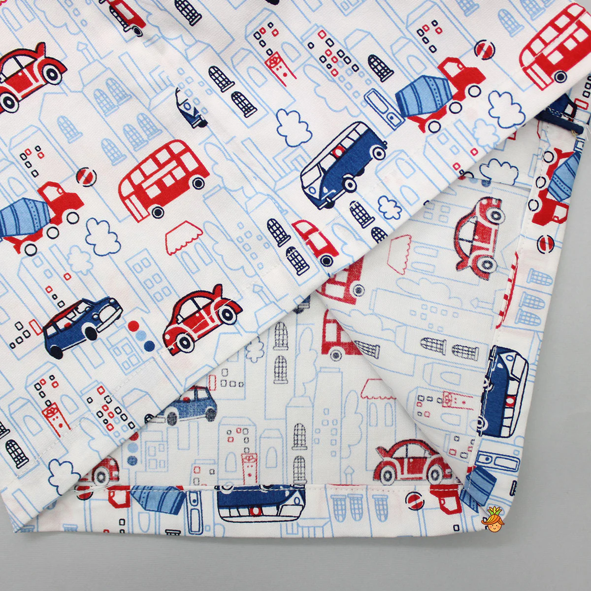 Car Printed Multicolour Sleepwear - Image 5
