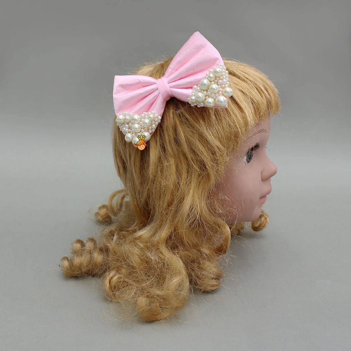 Charming Knot-Detail Bow Hair Clip - Image 5