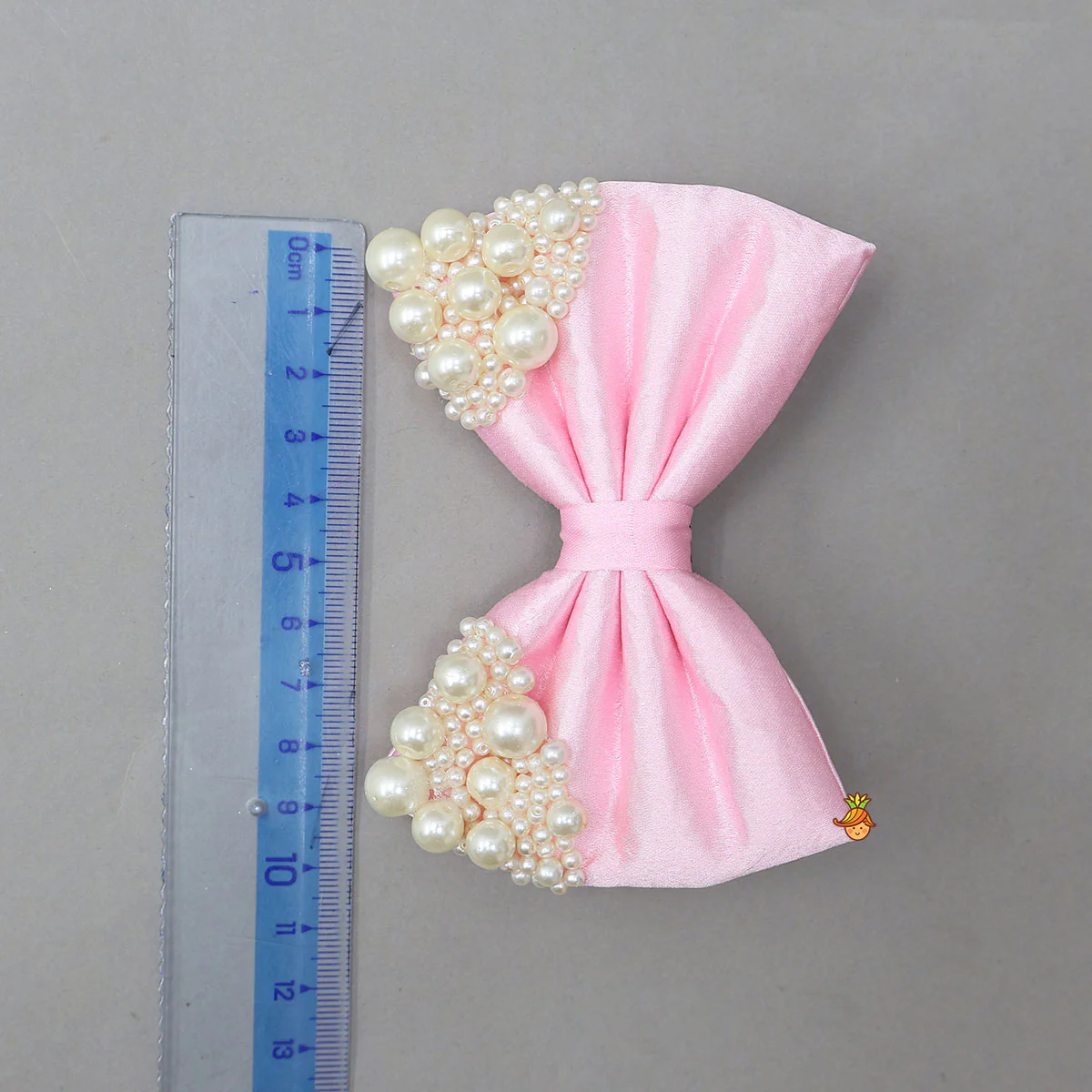 Charming Knot-Detail Bow Hair Clip - Image 6