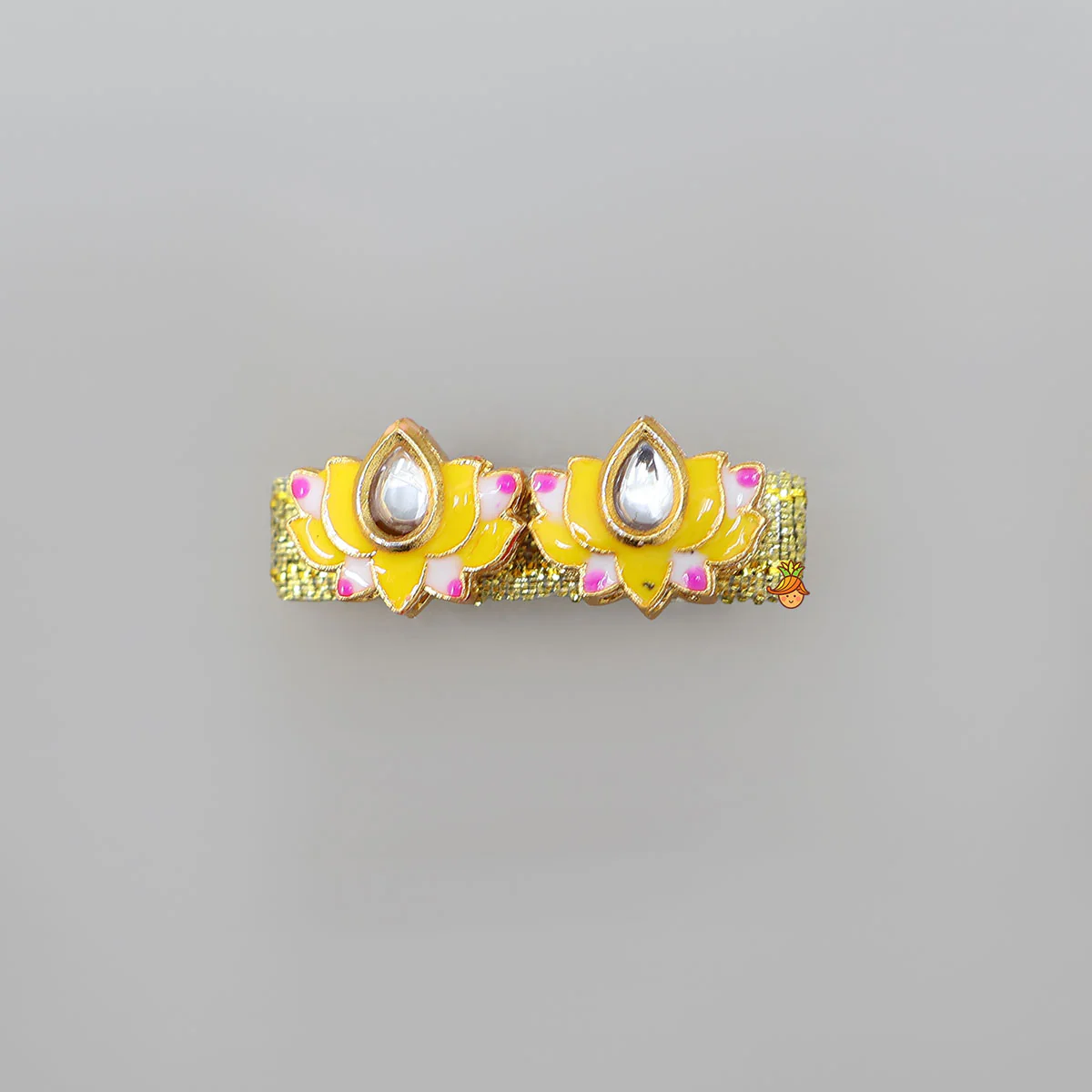 Charming Lotus Hair Clips - Set Of 3 - Image 3