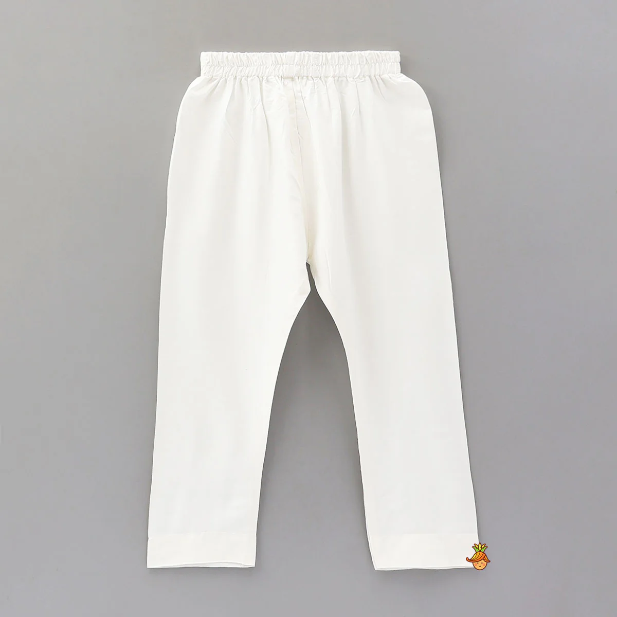 Checked Embroidered Collar And Front Placket Kurta With Pyjama - Image 4