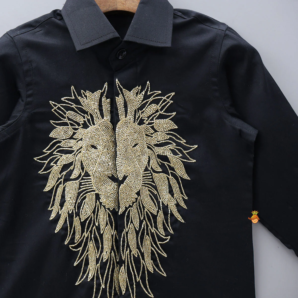 Cut Dana Animal Motif Embroidered Shirt - Image 3
