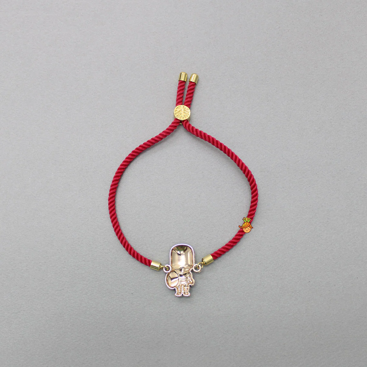 Cute Cartoon Character Adjustable Rope String Rakhi - Image 2