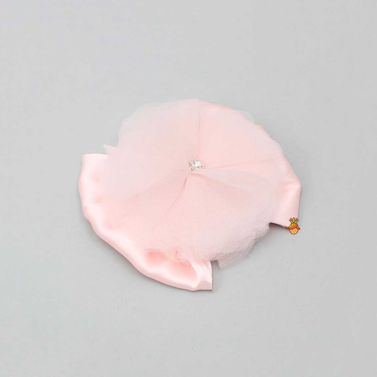 Cute Peach Bowie Hair Clip