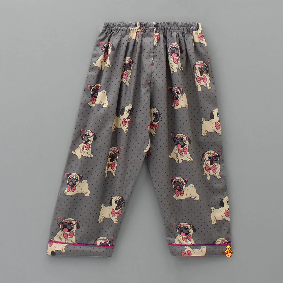 Cute Pug Printed Sleepwear - Image 4