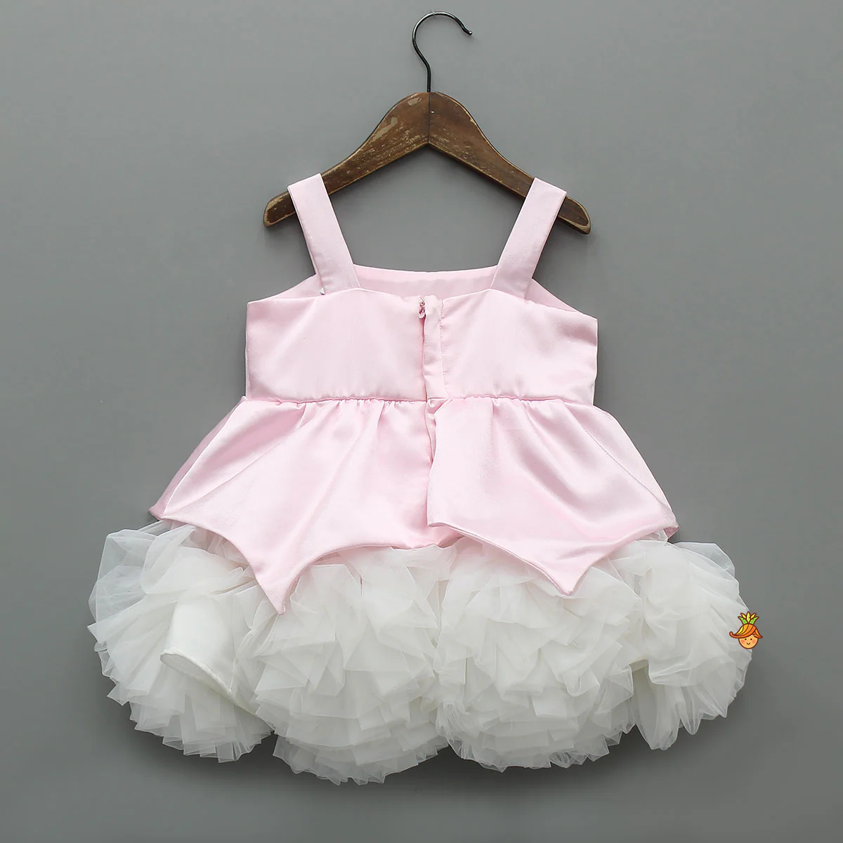Elegant Bow Embellished Dress With Matching Gloves - Image 2