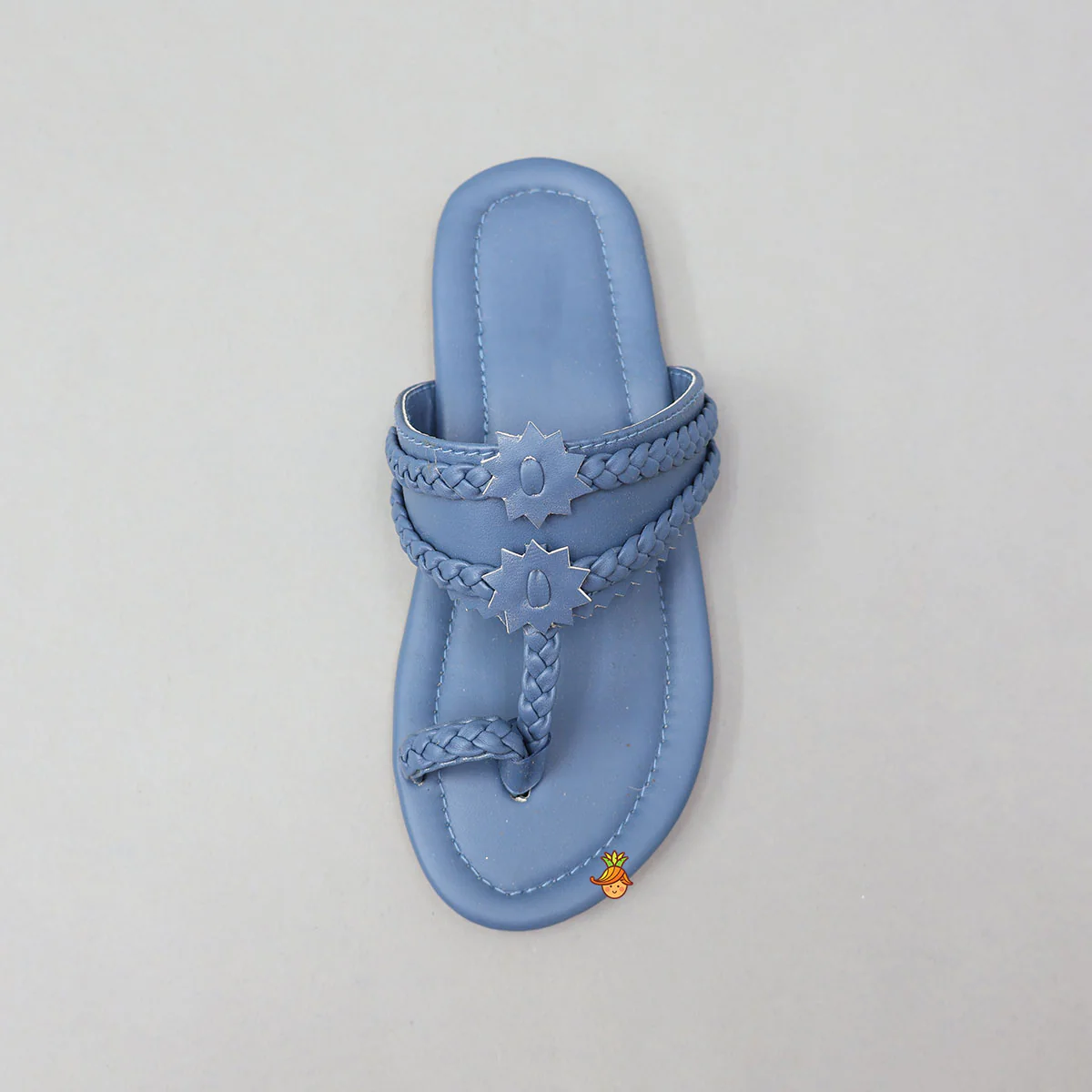 Elegant Braided Toe-Ring Kolhapuri Flats - Image 4