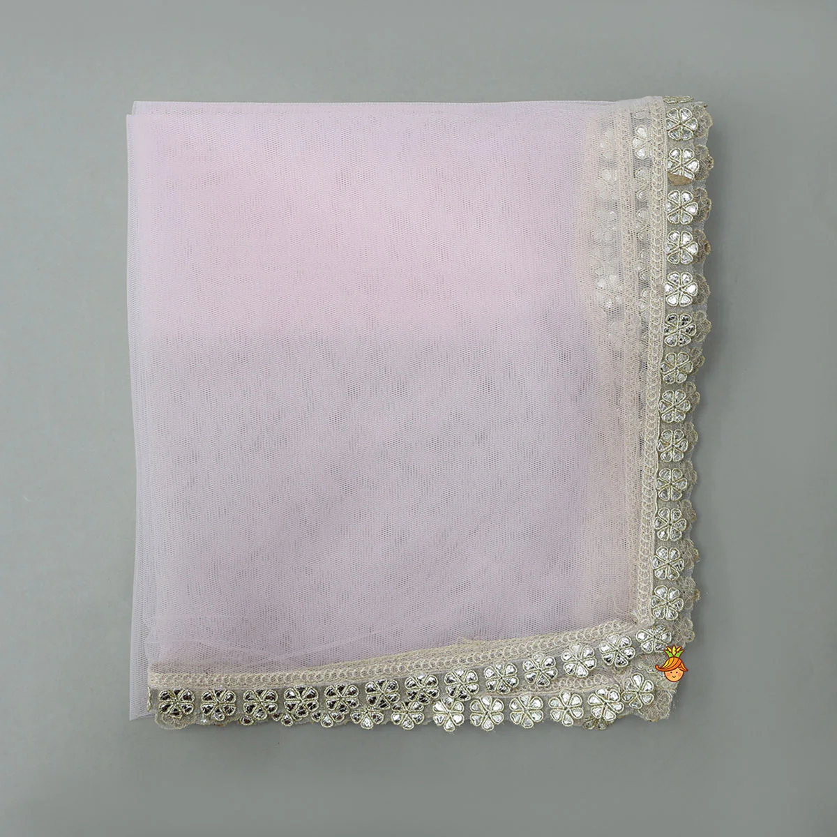 Elegant Chanderi Kurti And Flared Palazzo With Dupatta - Image 7