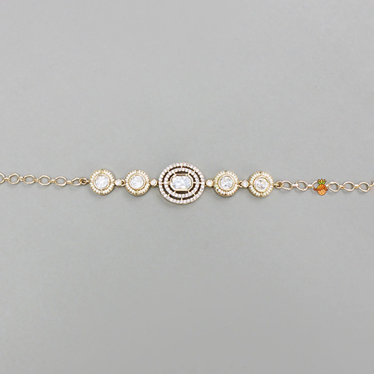 Elegant Embellished Studded Bracelet - Image 3