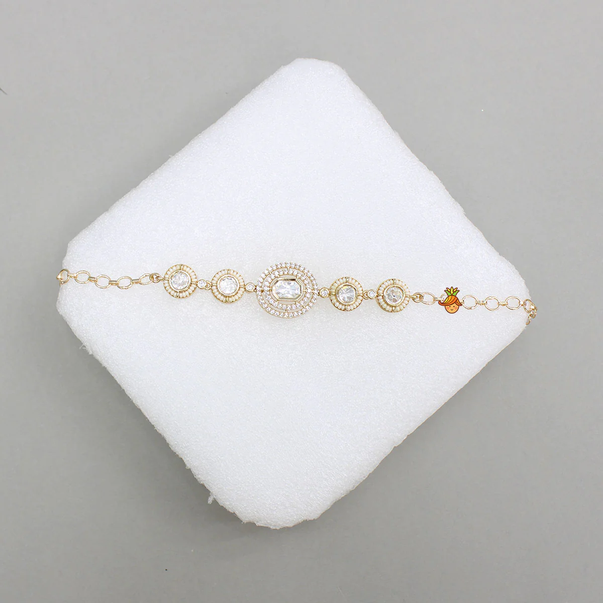 Elegant Embellished Studded Bracelet - Image 4