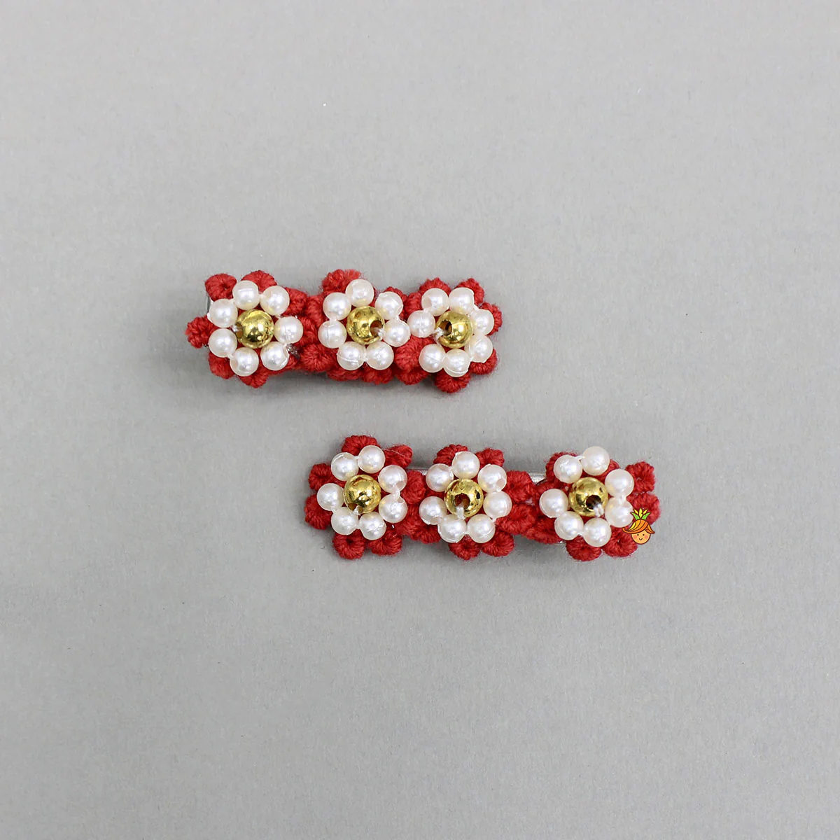 Elegant Floral Alligator Hair Clips - Image 5