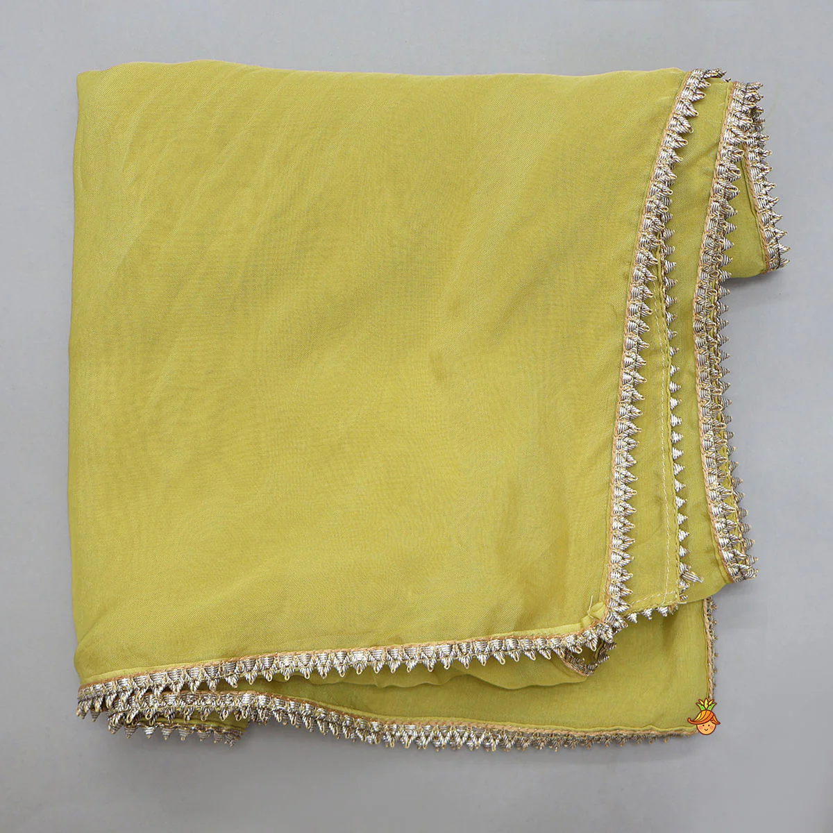 Elegant Open-Back Top And Matching Lehenga With Dupatta - Image 7