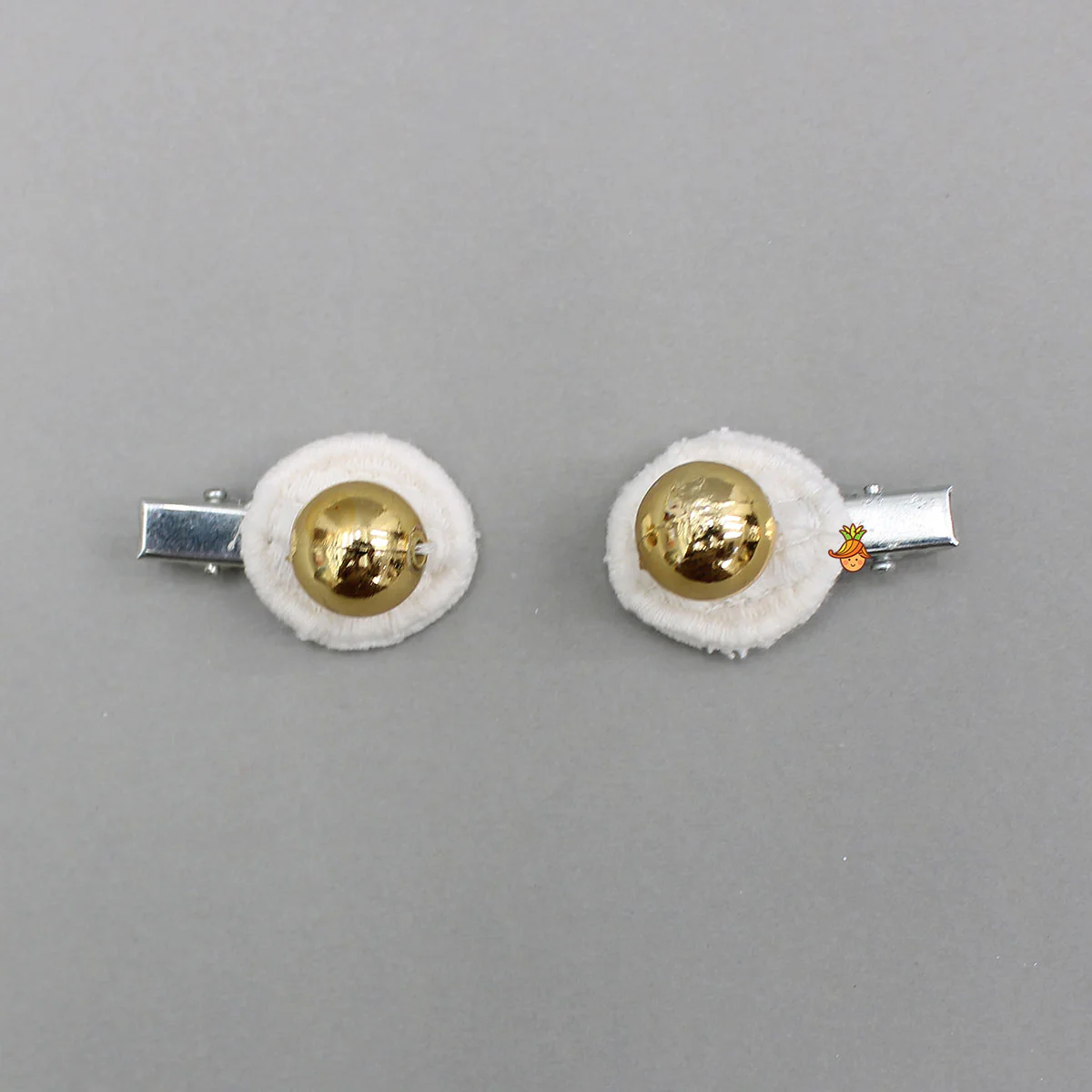Elegant Patch Work Hair Clip - Set of 4 - Image 4