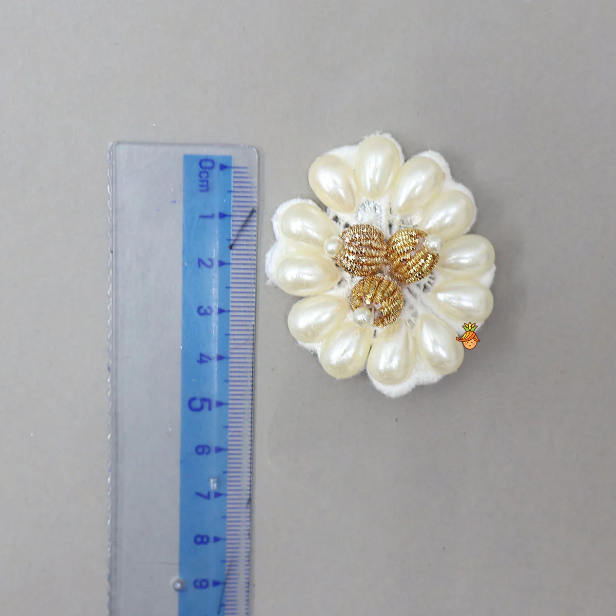 Elegant Patch Work Hair Clip - Set of 4 - Image 5
