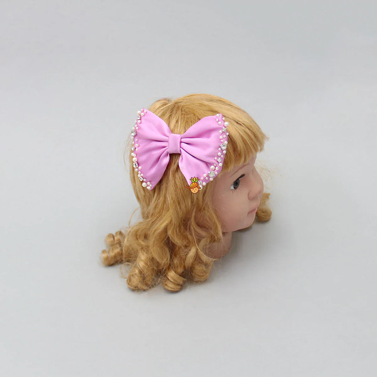 Elegant Satin Bowie Hair Clip - Image 5
